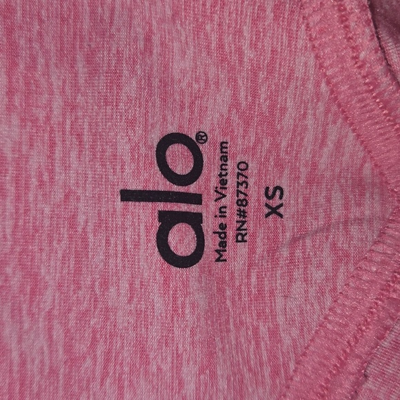 ALO Yoga High Waist Goddess Leggings Pink Size XS NWOT - Picture 9 of 11